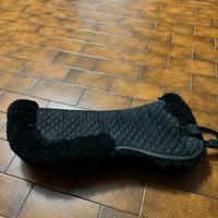 Agnellino equitazione sottosella nero taglia L