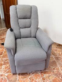 Poltrona elettrica ergonomica alza persone
