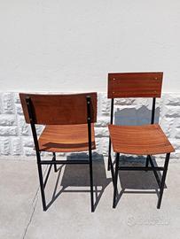 coppia sedie stile svedese 