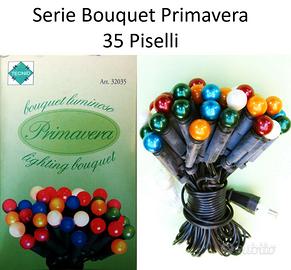 Luci Natale Bouquet Primavera 35 Piselli Sfera inc