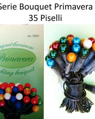 Luci Natale Bouquet Primavera 35 Piselli Sfera inc