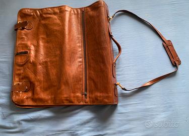 Borsa porta abiti in pelle Pelletterie Aldo Raffa