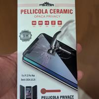 Pellicola opaca privacy iPhone 15 Pro Max 