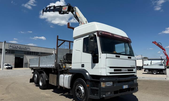 Iveco Eurotech 3 Assi ribaltabile e gru con radioc