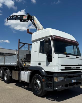 Iveco Eurotech 3 Assi ribaltabile e gru con radioc