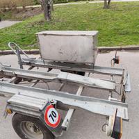 Carrello porta moto ellebi