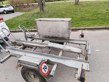 Carrello porta moto ellebi