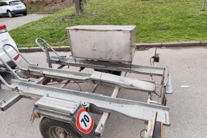 Carrello porta moto ellebi