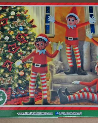 Puzzle Elf on The Shelf 300 pezzi