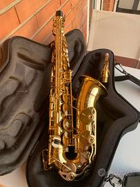 Sax alto yamaha yas 62 purple logo