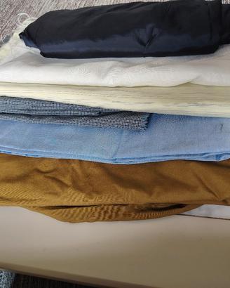 6 pezzi tessuto vintage anni'70/80