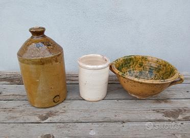 Terracotta smaltata vintage 