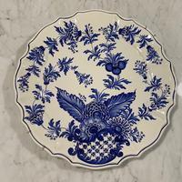 Antichità piatto ceramica