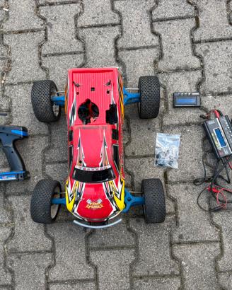 TRAXXAS E-MAXX 4WD Brushless super accesoriato