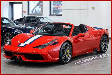 FERRARI 458 Speciale aperta|LIVREA BLU NART|FULL
