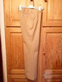 Pantaloni color cammello Cotton Belt Tg 42