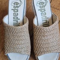 Esparillas estive con zeppa alta