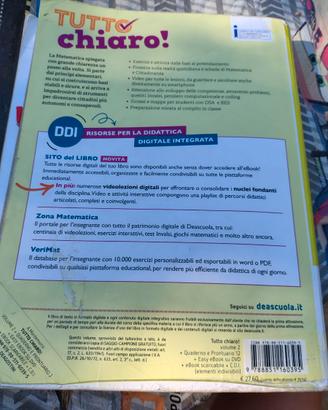 Libro matematica seconda media con prontuario