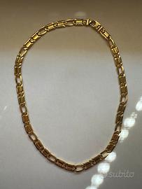 Collana in oro giallo 18kt 750