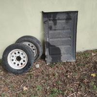 Tettoia hard top e 2 cerchi per Suzuki samurai