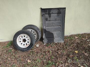 Tettoia hard top e 2 cerchi per Suzuki samurai