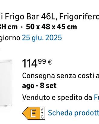Mini frigo