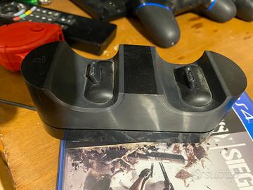 caricatore controller ps4