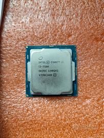 CPU Intel core i3-7100