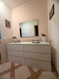 Mobile ikea malm +specchio