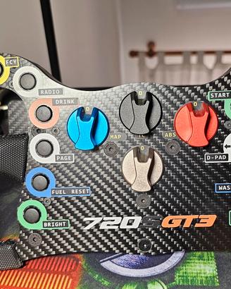 Simline Mclaren Gt3 720 Doppie frizioni SimRacing 