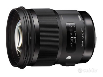 Sigma 50mm-F/1.4 (A)-AF  Attacco CANON