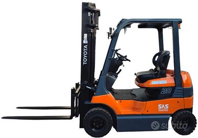 Carrello elevatore elettrico  Toyota 7FB20 20 q.li