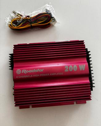 Amplificatore Roadstar 4 canali AM-320