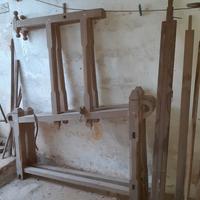 Antico telaio tessitura anni 40