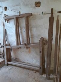 Antico telaio tessitura anni 40