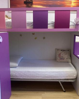 Camera da letto a soppalco