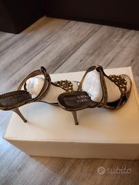 Sandali Les Havre Paris - Pelle Effetto Anticato

