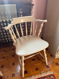 Romantica cameretta legno bianco Fantoni