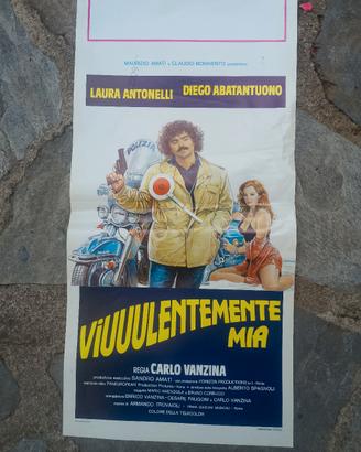 locandina cinema Abatantuono vintage