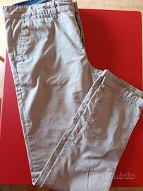 Pantaloni lunghi chino uomo 100% cotone