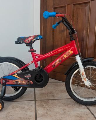 Bicicletta Bambino 16" Disney Cars - Nuova