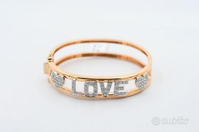 Bracciale Love in Oro Giallo con Diamanti ct 0,65