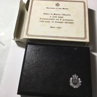 Dittico monete in argento Garibaldi