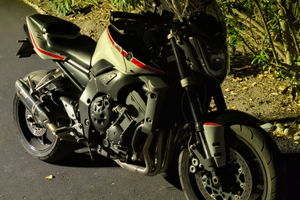 Yamaha Fz1 Two Tone Withe