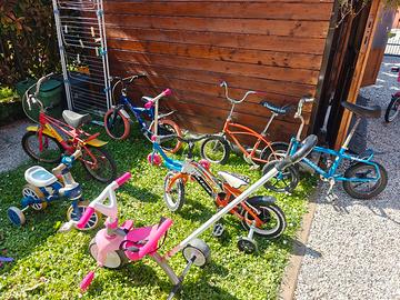 biciclette tricicli monopattino bambino bambina
