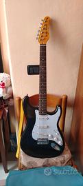 Chitarra elettrica con ampificatore
