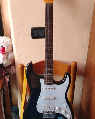 Chitarra elettrica con ampificatore