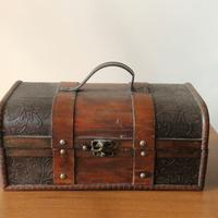 Bauletto in Legno Vintage