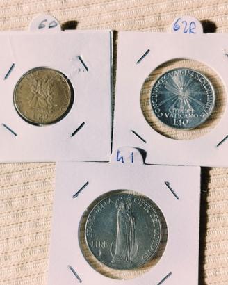 3 Monete del Vaticano - LEGGI