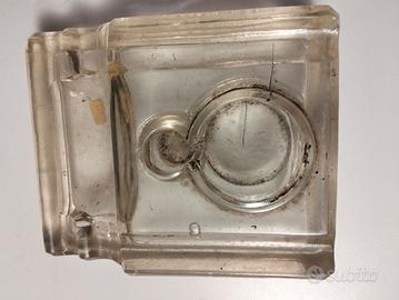 porta penna e calamaio vetro